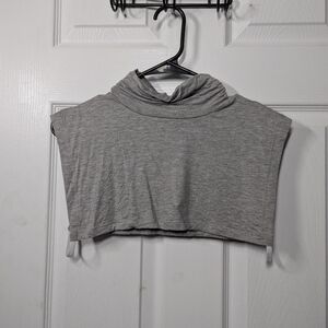 Gray Women's Jogger Casual Crop Top Tank